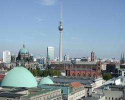 Le vieux Berlin du pont du ch&acirc;teau &agrave; l'Alexanderplatz